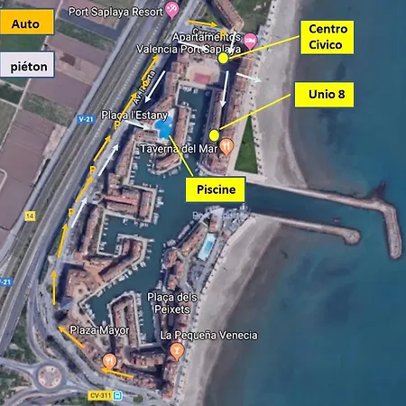 Beach Apartment With Beautiful View Port Saplaya Extérieur photo